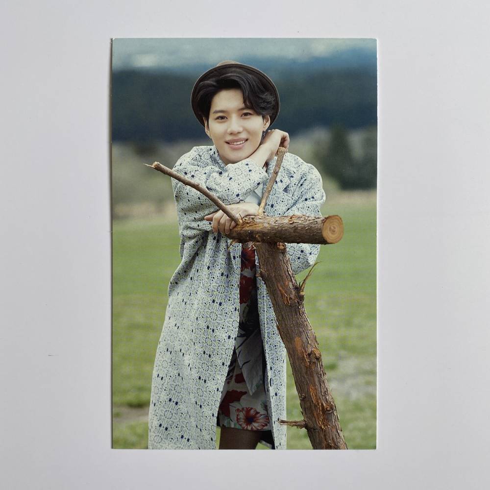 SHINEE 10TH JAPANESE SINGLE 'LUCKY STAR' OFFICIAL POSTCARD - TAEMIN